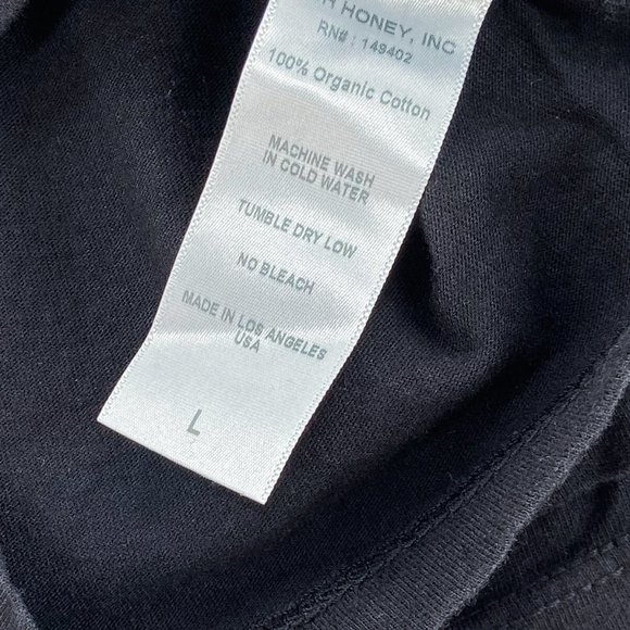 NWT RICHER POORER Womens Muscle Tank Top Tee Shirt Black Soft Cotton Made in USA - Picture 6 of 6